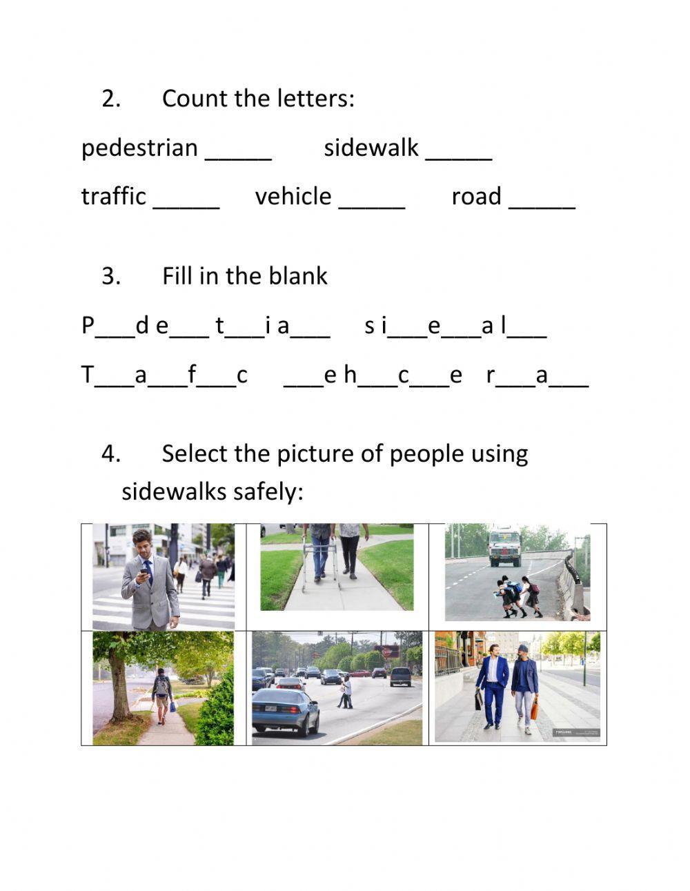 Community Safety - Pedestrians