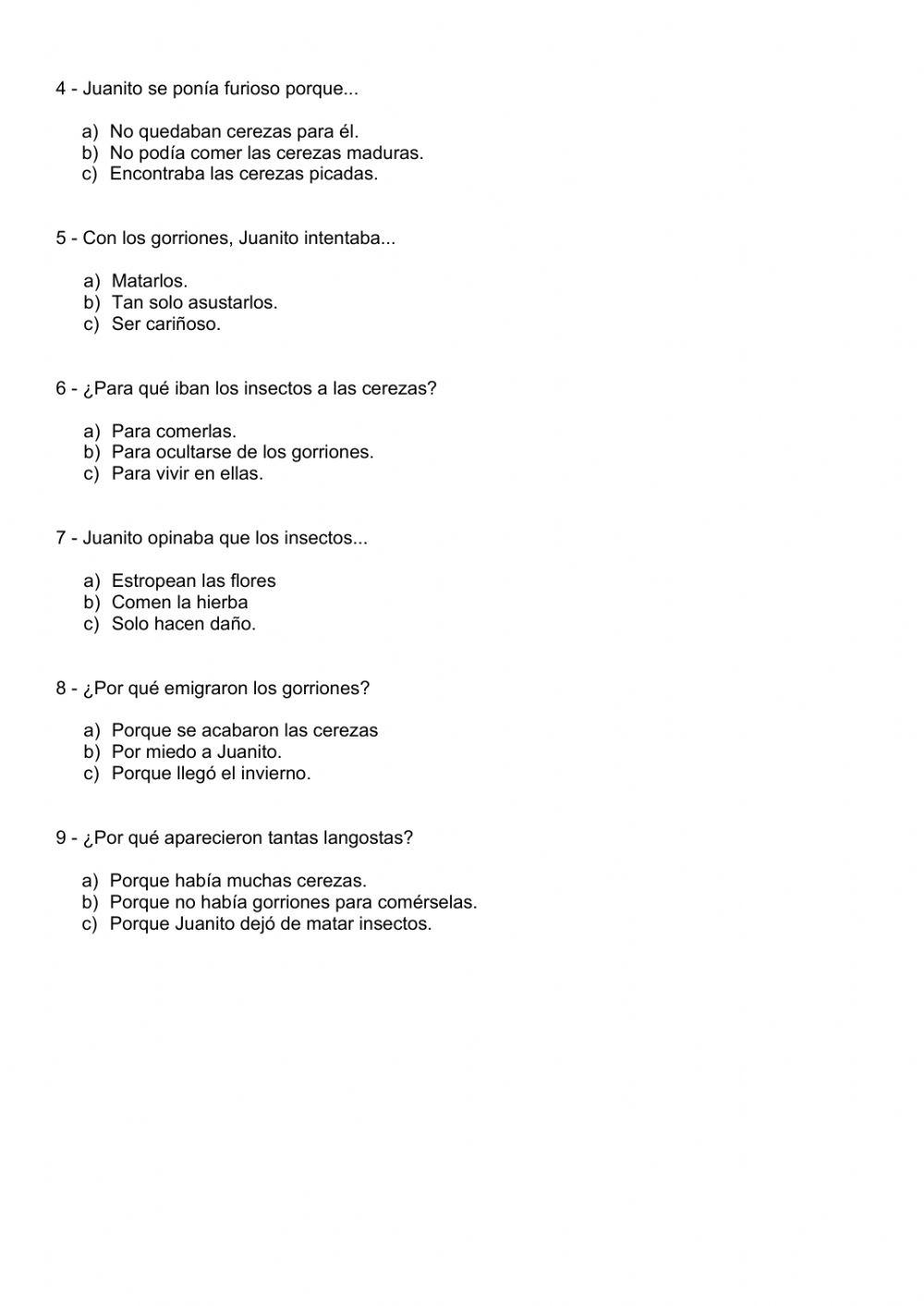 Comprensión lectora