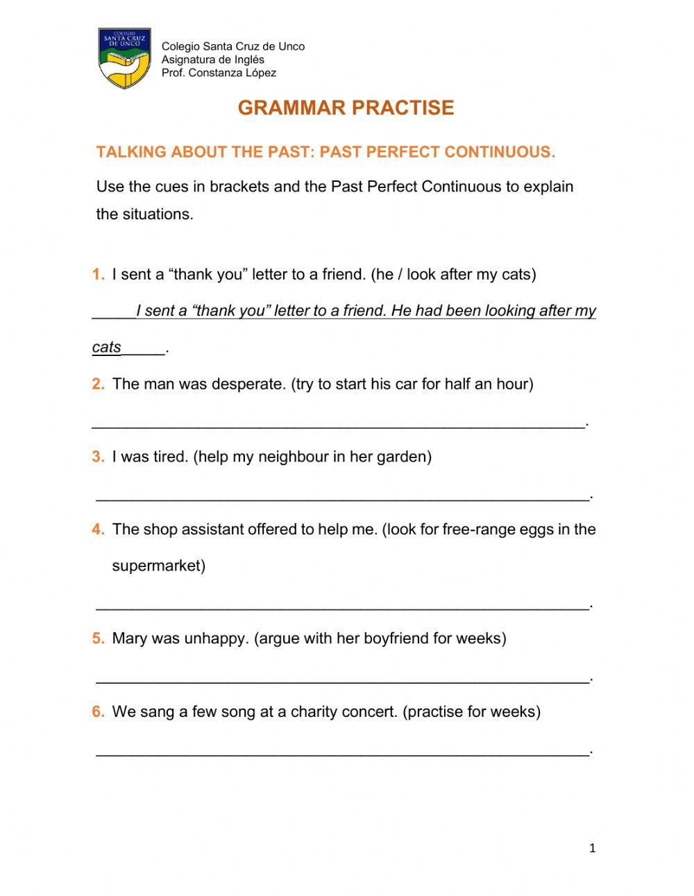 Grammar Practise IIIº (1)