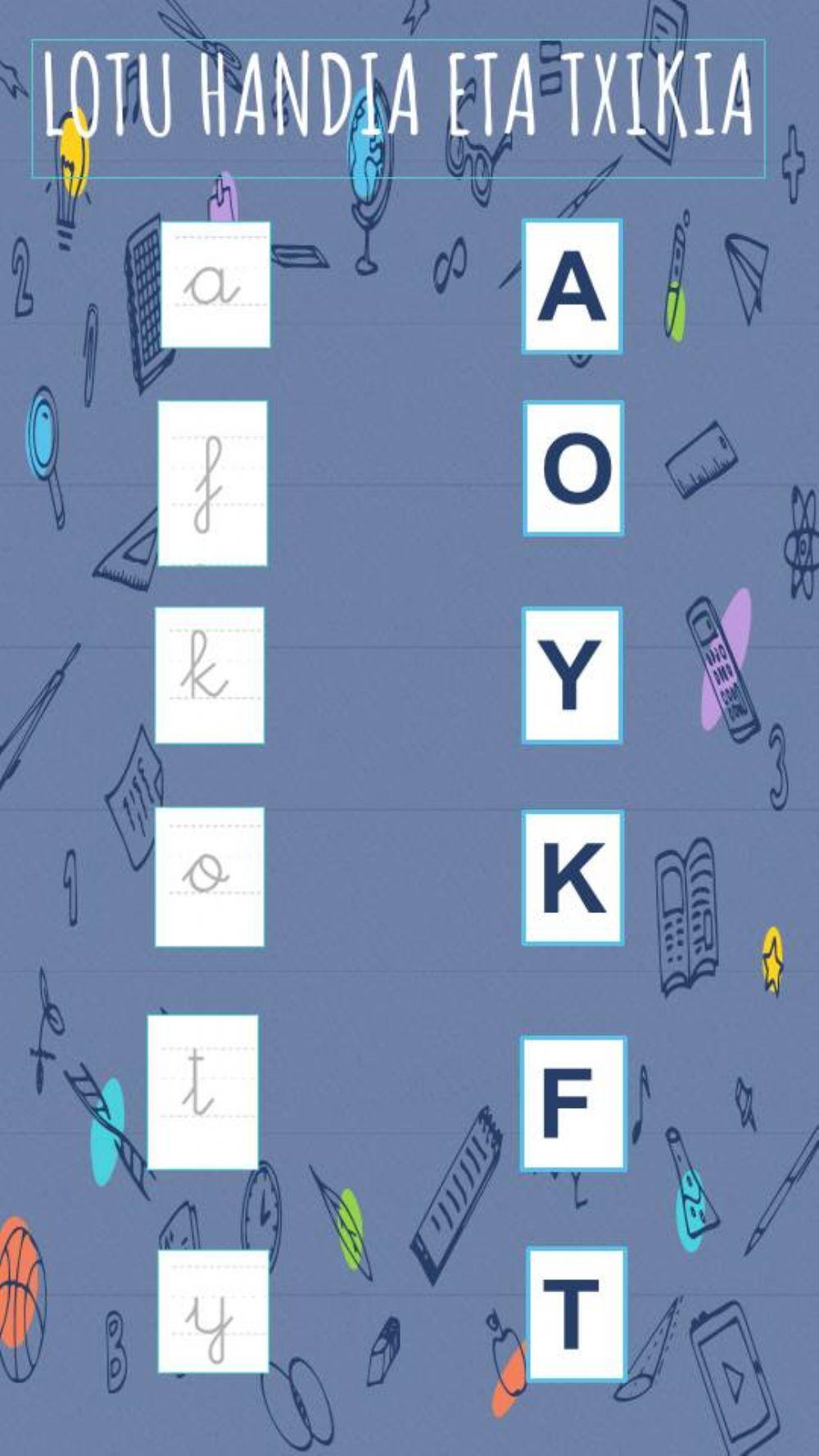 Lotu txikia eta handia