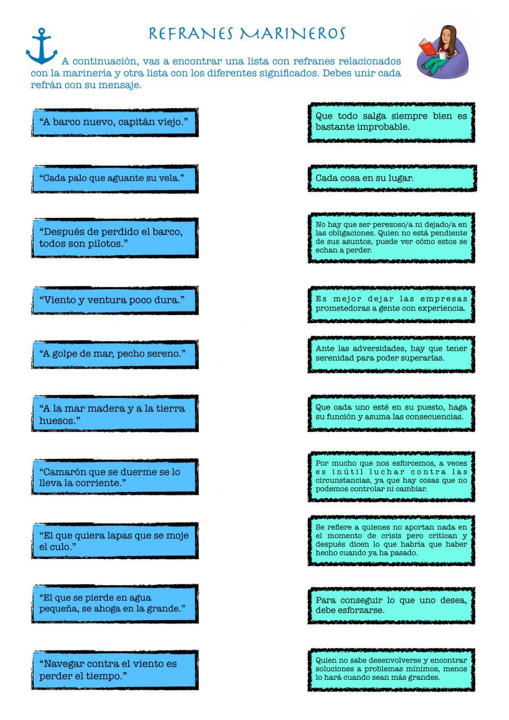 Refranes marineros