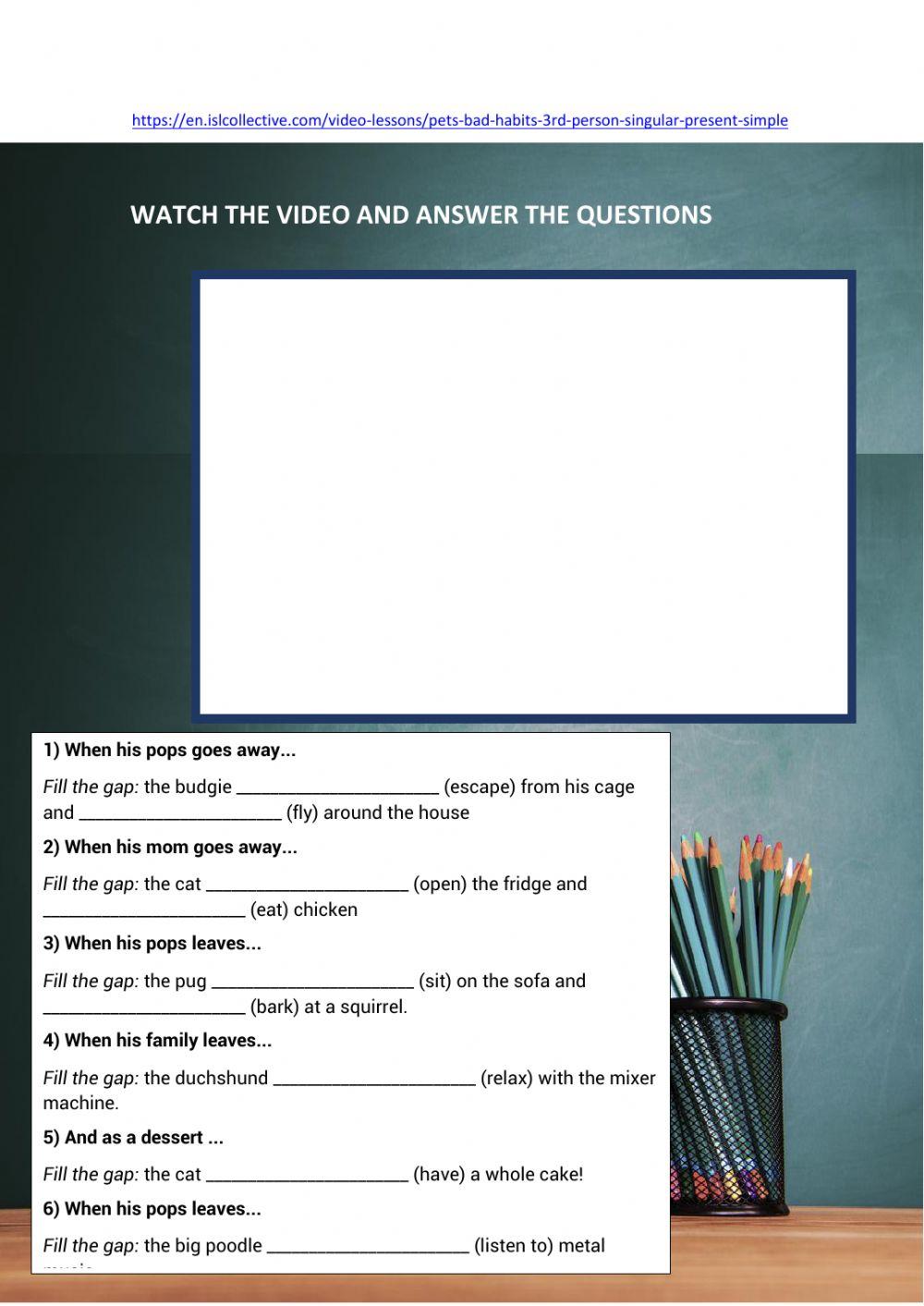 Present Simple Exercise