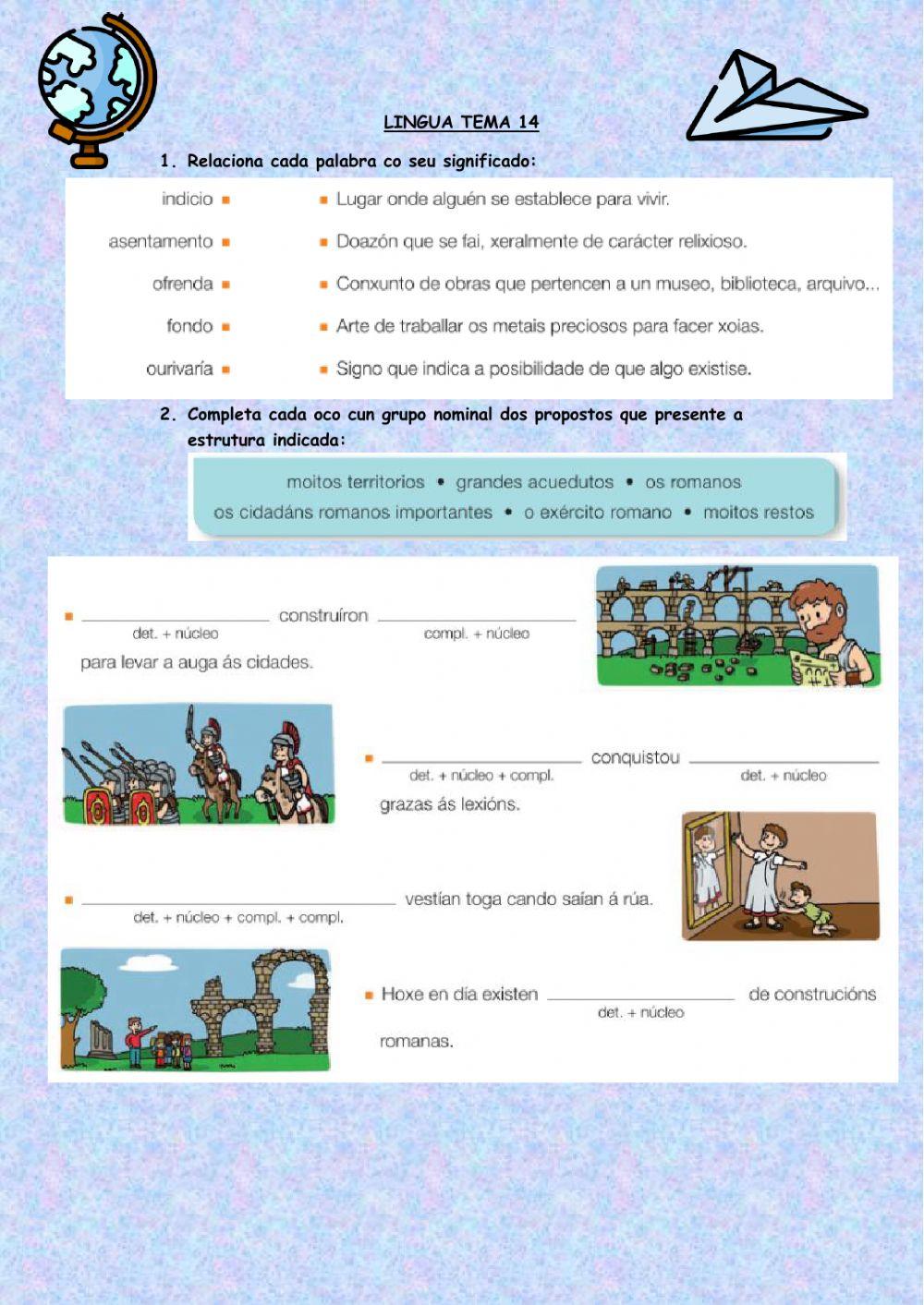 Fchas lingua tema 14