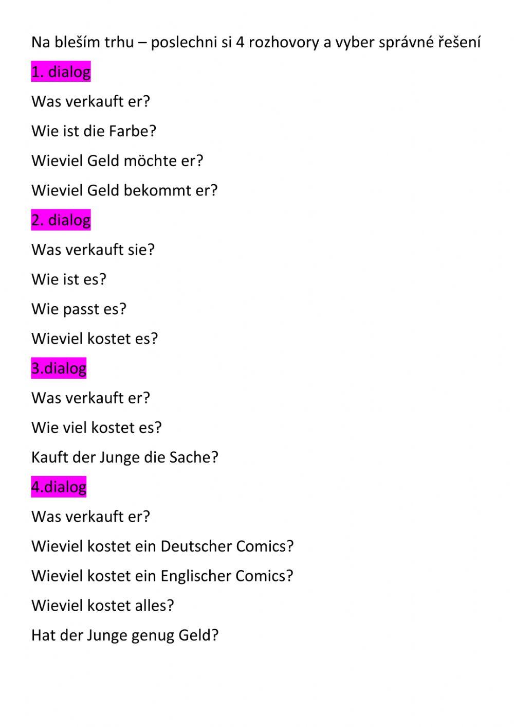 Klett auf dem flohmarkt