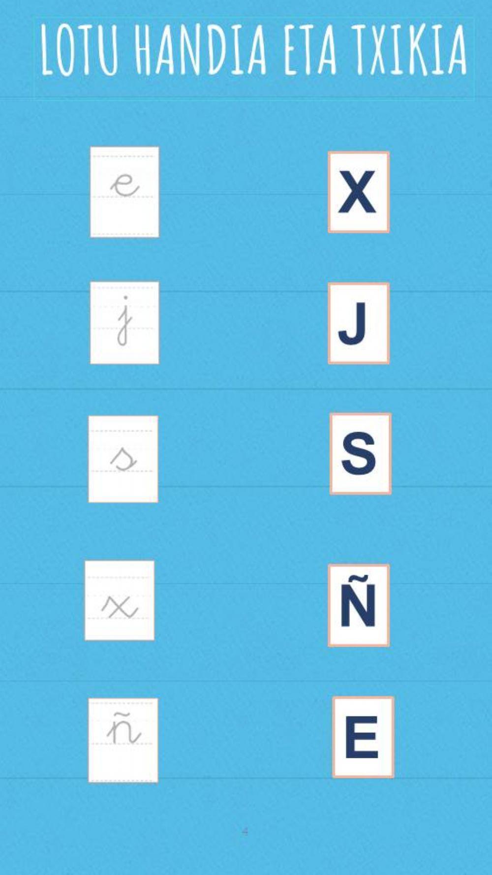 Lotu txikia eta handia