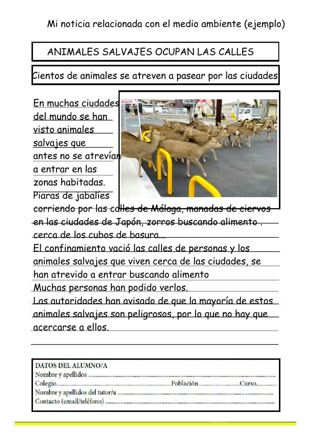 Noticias del Medio Ambiente
