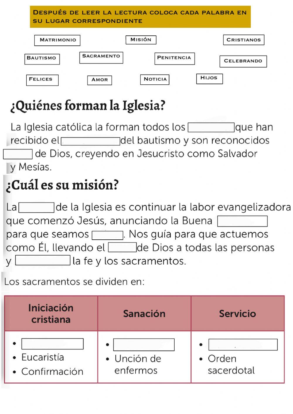Misión de la Iglesia
