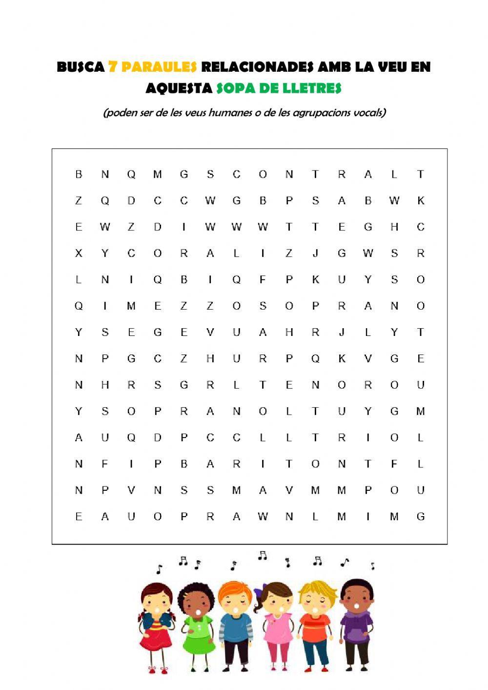 Veus humanes i agrupacions vocals