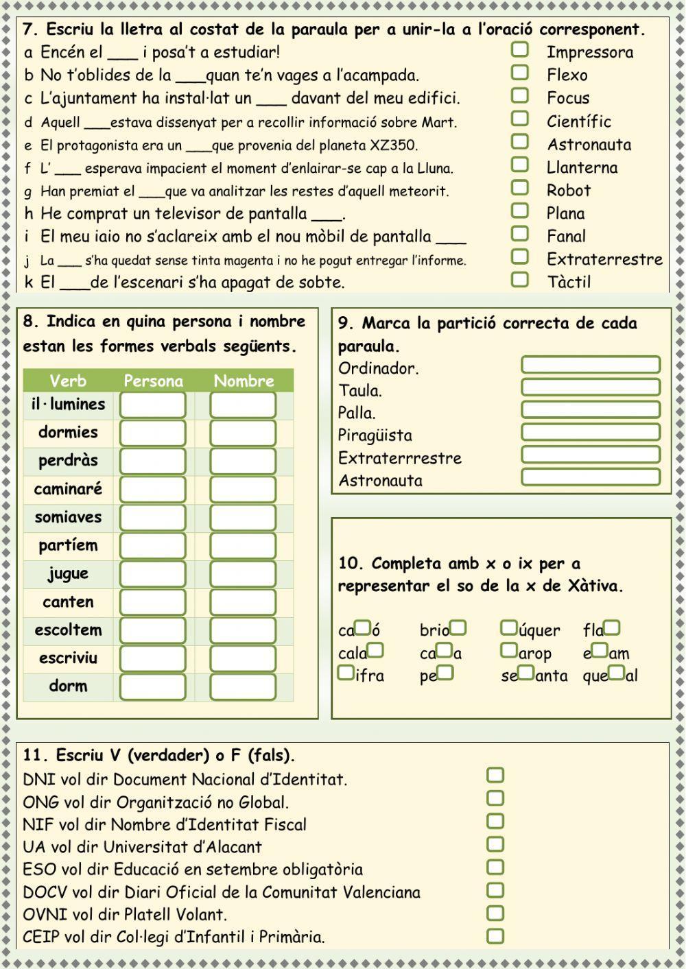 Valen - Repaso 7, 8 y 9