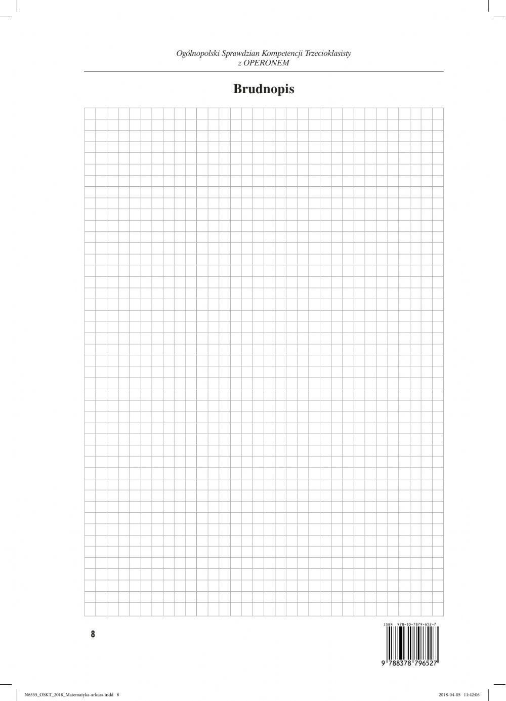 Test matematyka kl.3