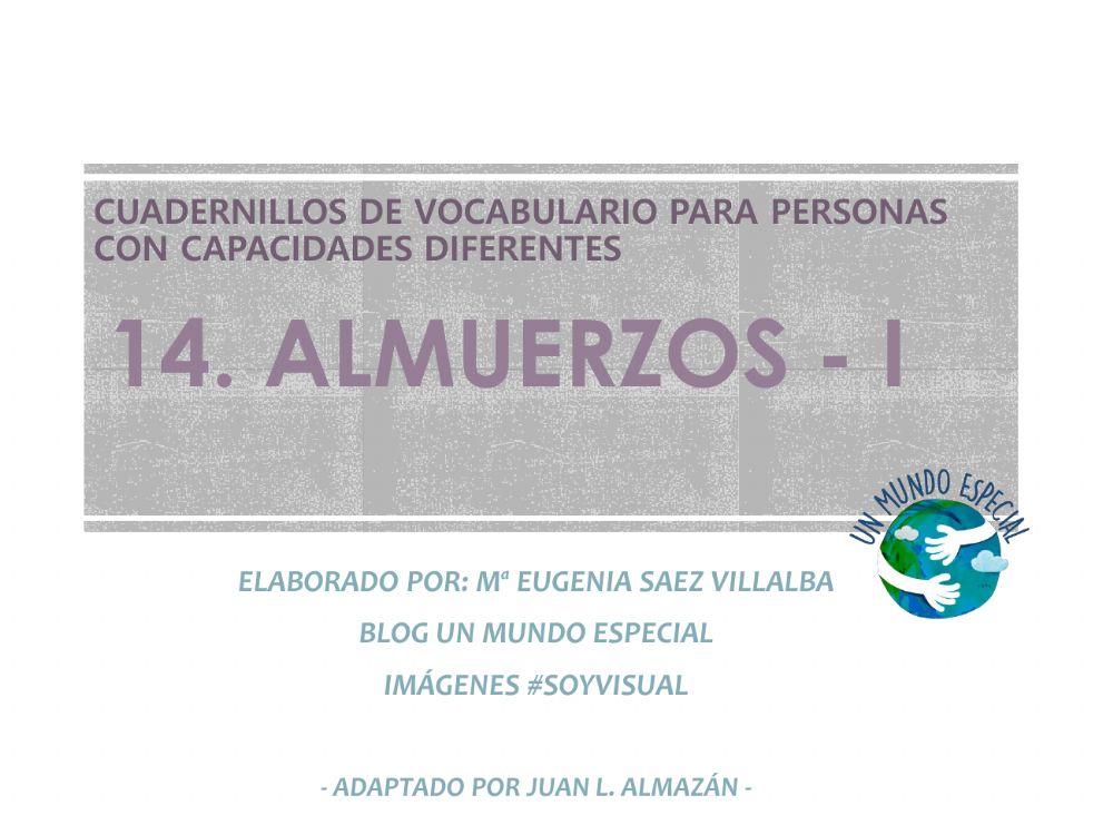 Lectura global - Almuerzos I - Blog un mundo especial