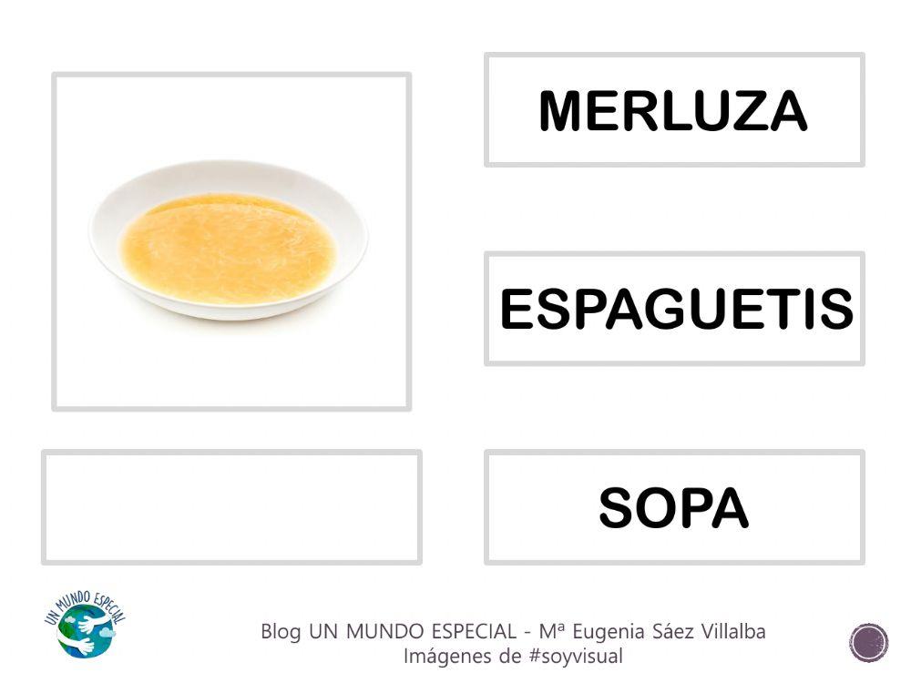 Lectura global - Almuerzos I - Blog un mundo especial