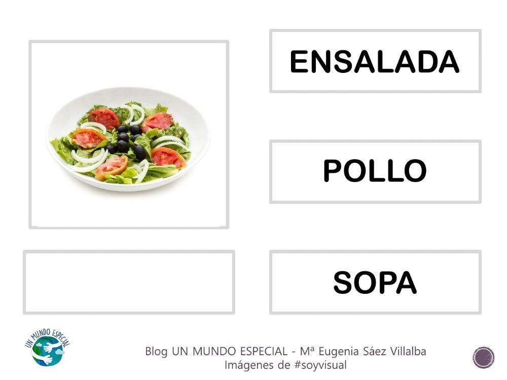 Lectura global - Almuerzos I - Blog un mundo especial