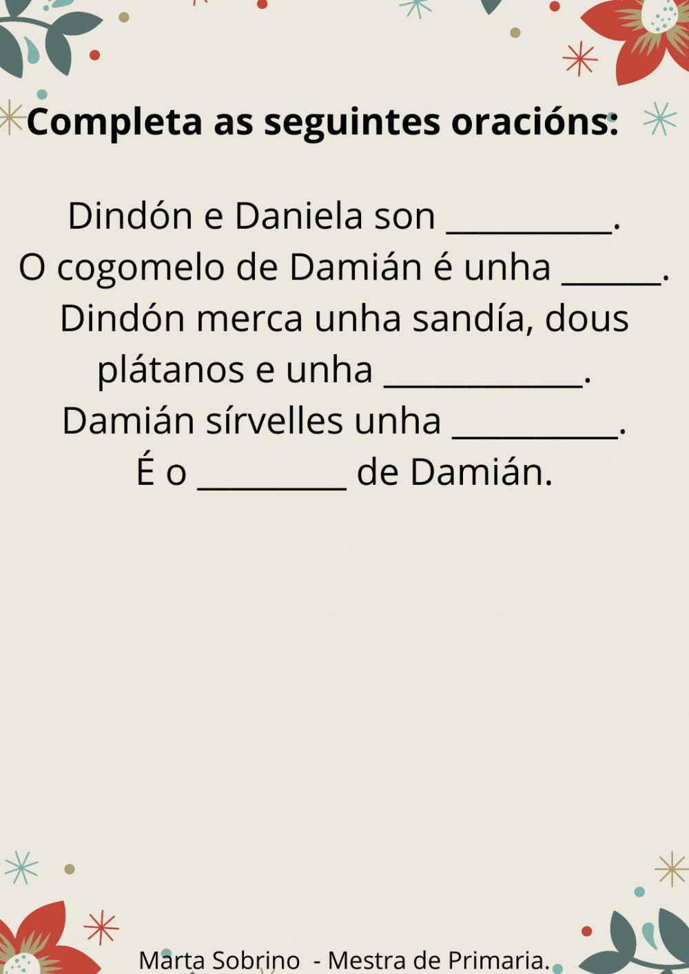 Os elfos dindón e daniela