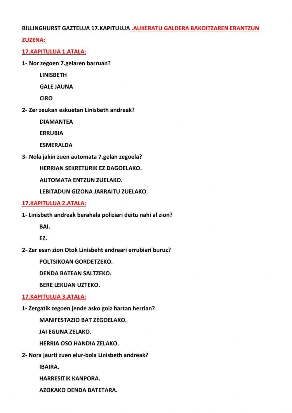 Billinghurst gaztelua liburua