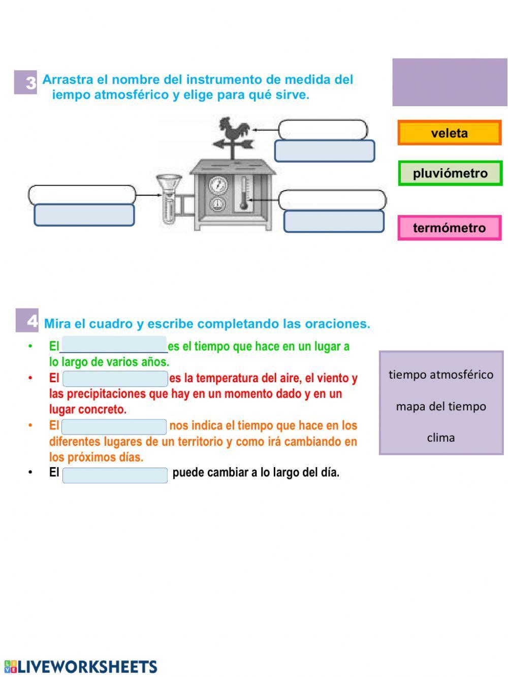 El tiempo atmosférico