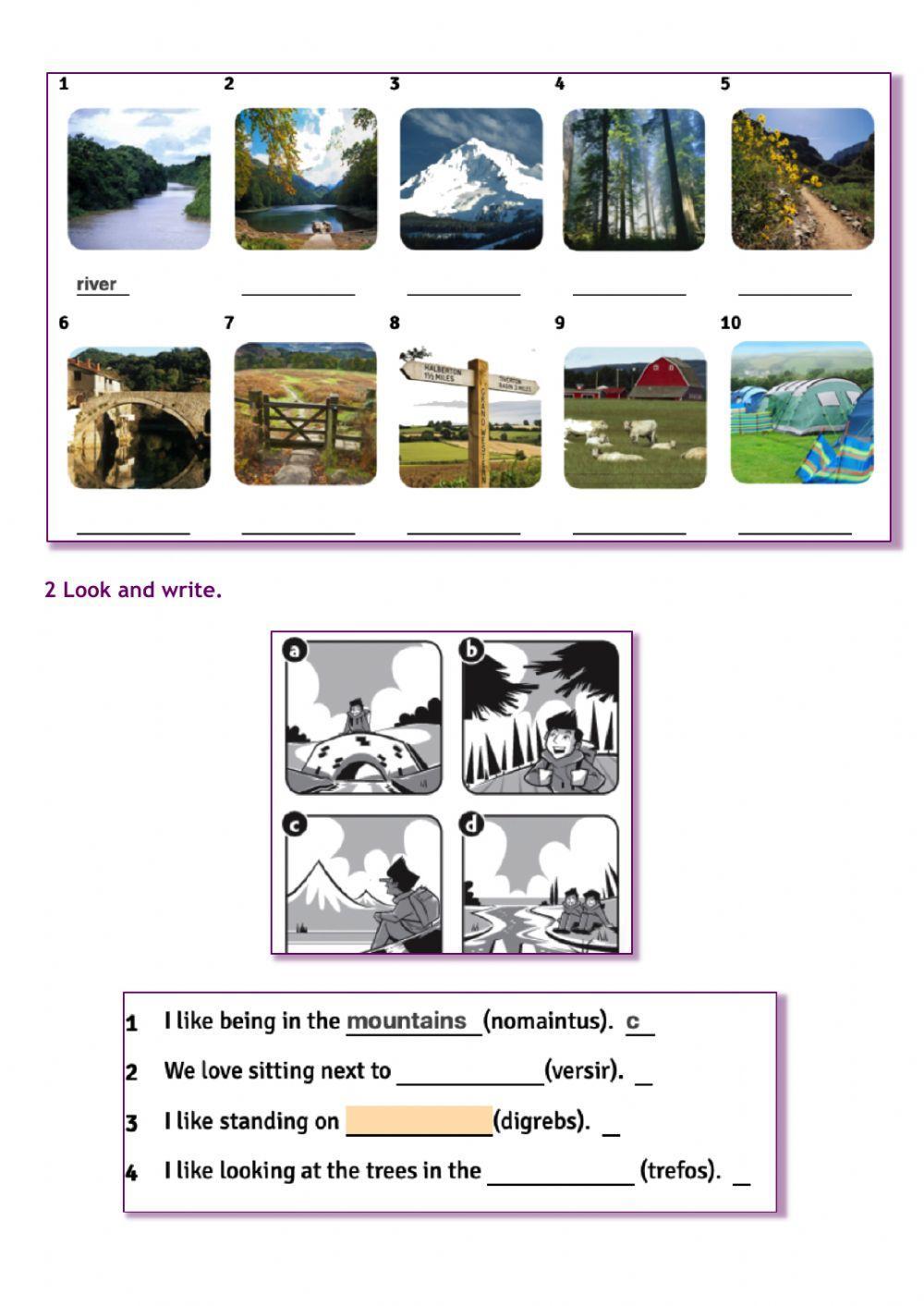 4th YEAR - IN THE COUNTRYSIDE