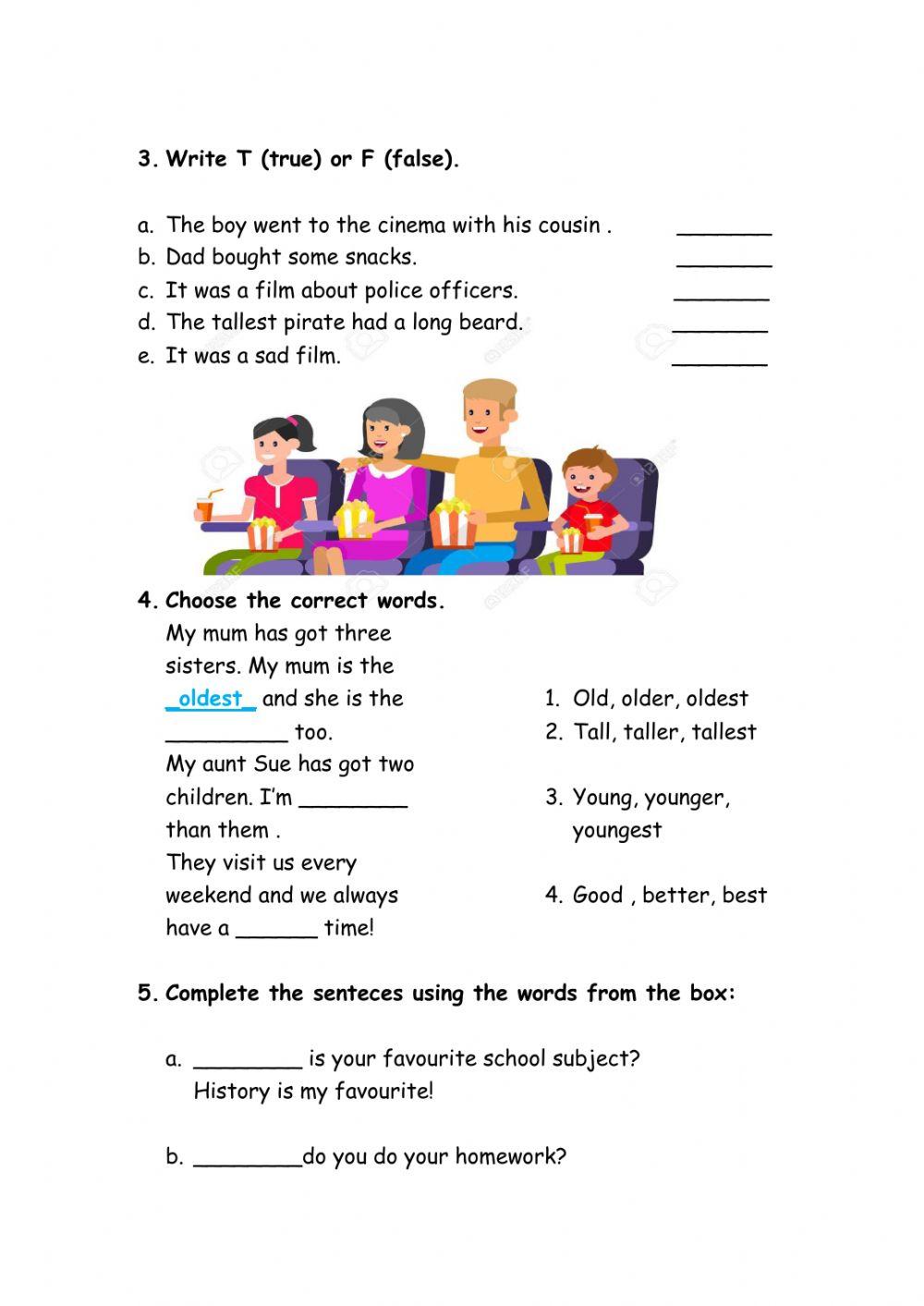 Final Evaluation 3rd Grade esl