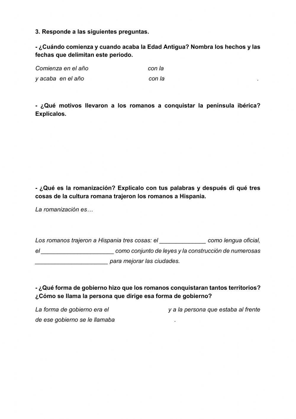 Pueblos prerromanos y romanización