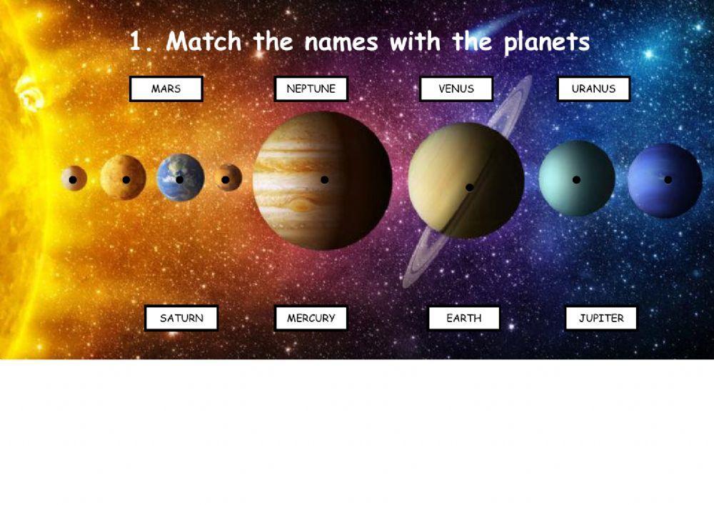 Planets Match
