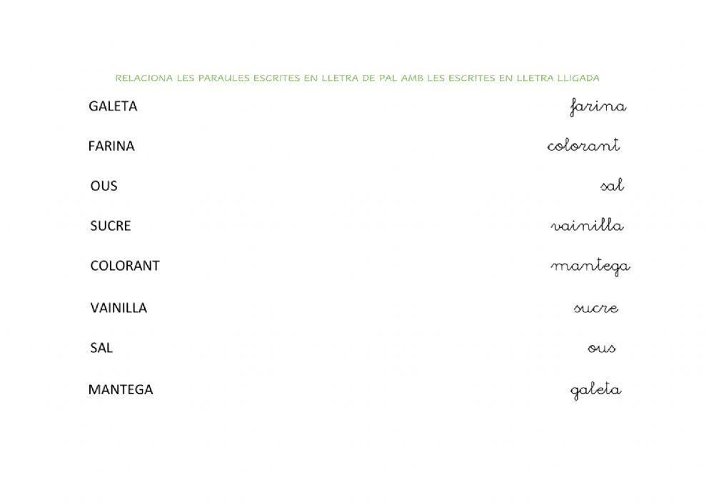 Ingredients galetes arc de sant martí