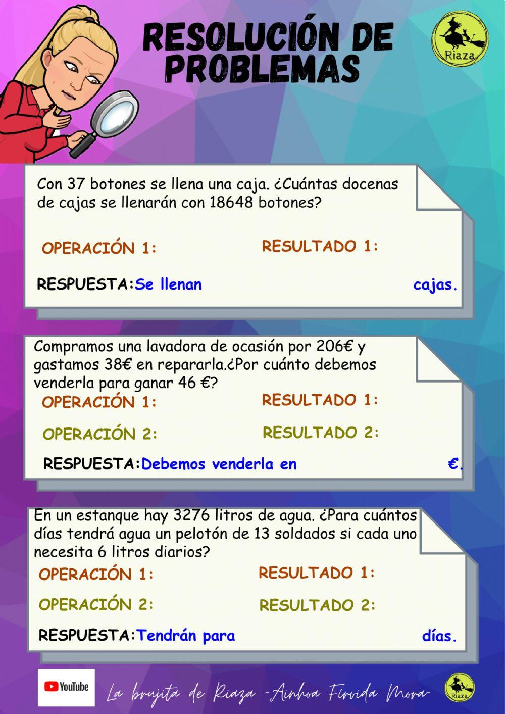 3º resolución de problemas 4