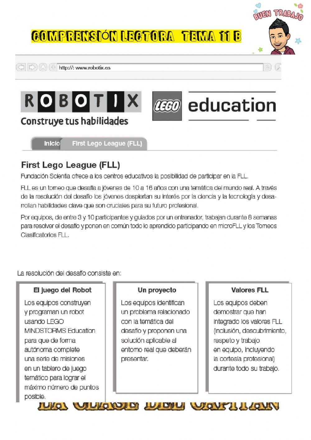 Comprensión lectora 2 t11