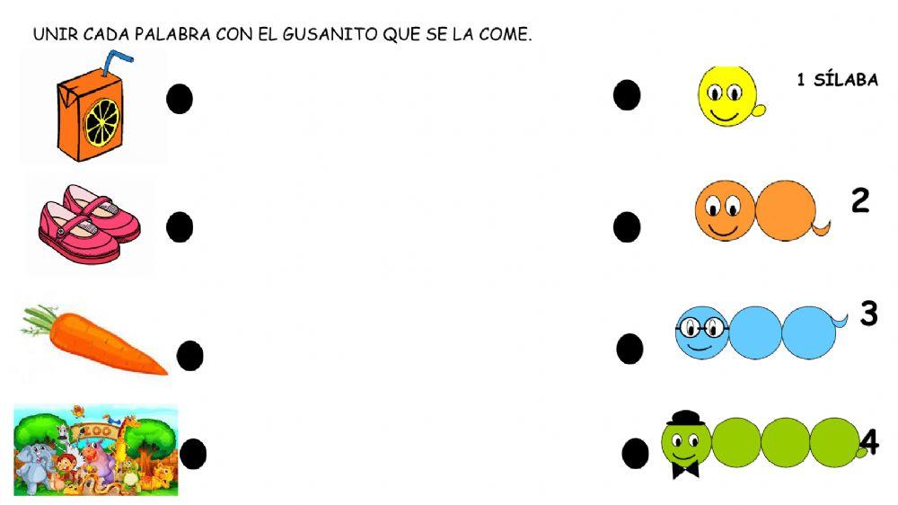 Contar sílabas Contar sílabas