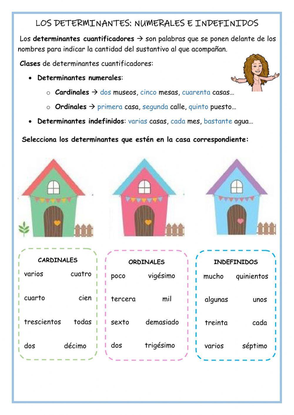 Determinantes cuantificadores Determinantes cuantificadores