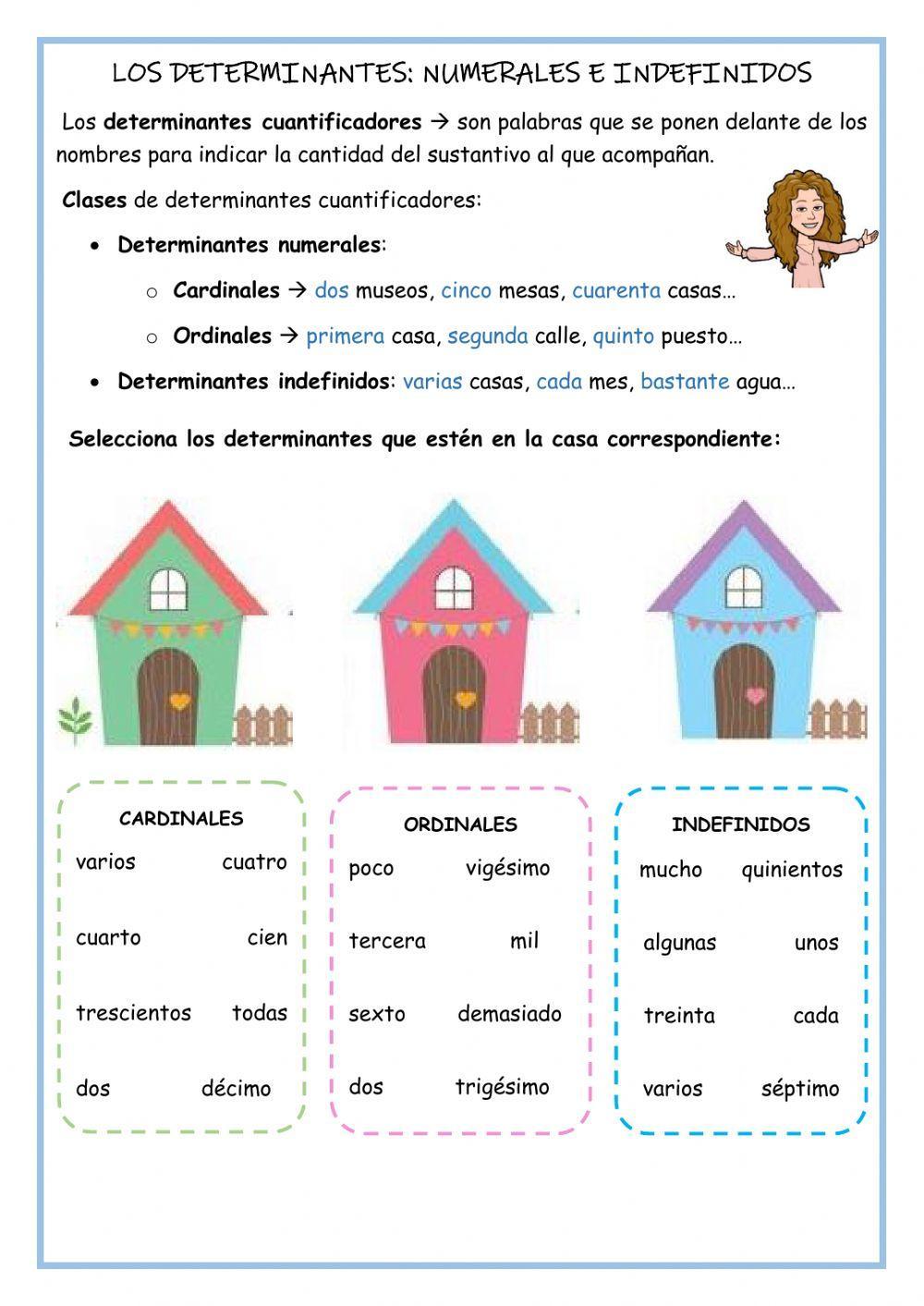 Determinantes cuantificadores