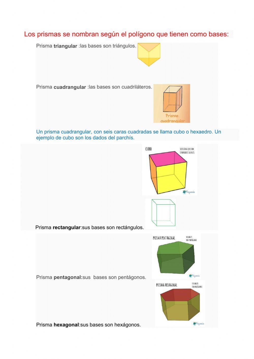 Cuerpos geométricos