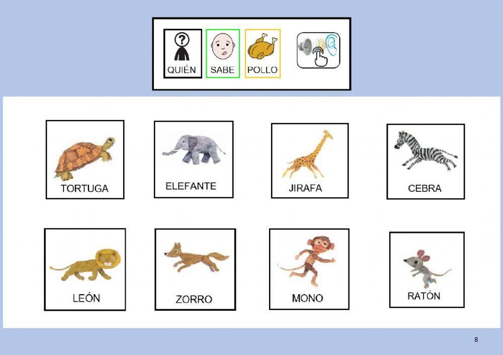 A quién le sabe la luna a ...