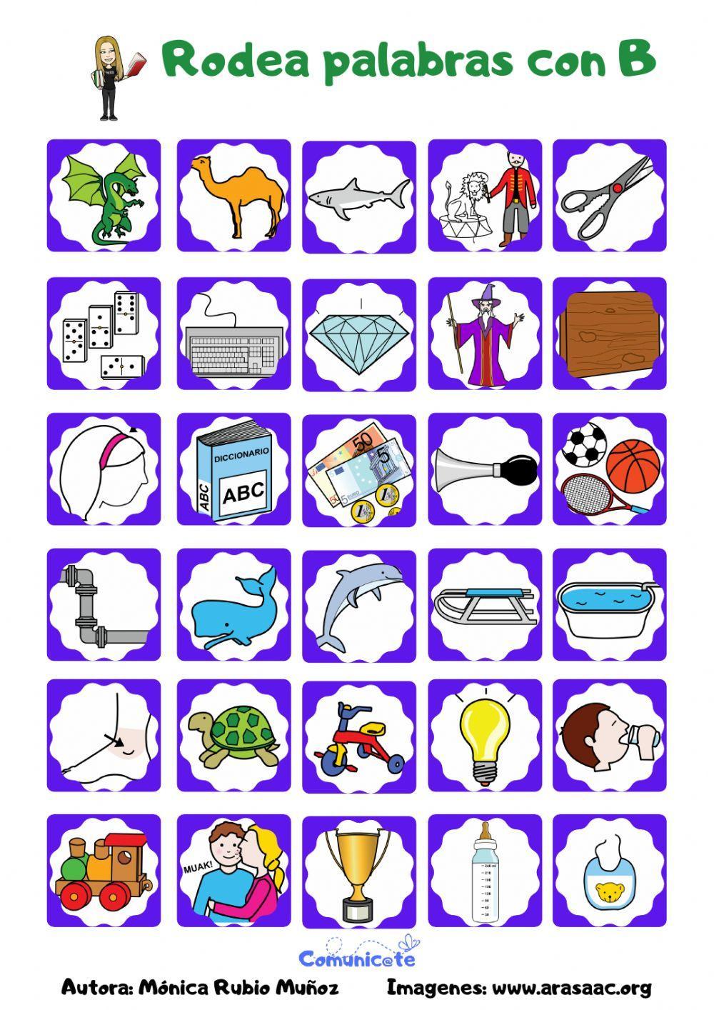 Conciencia fonológica: Empieza por...D-T-B