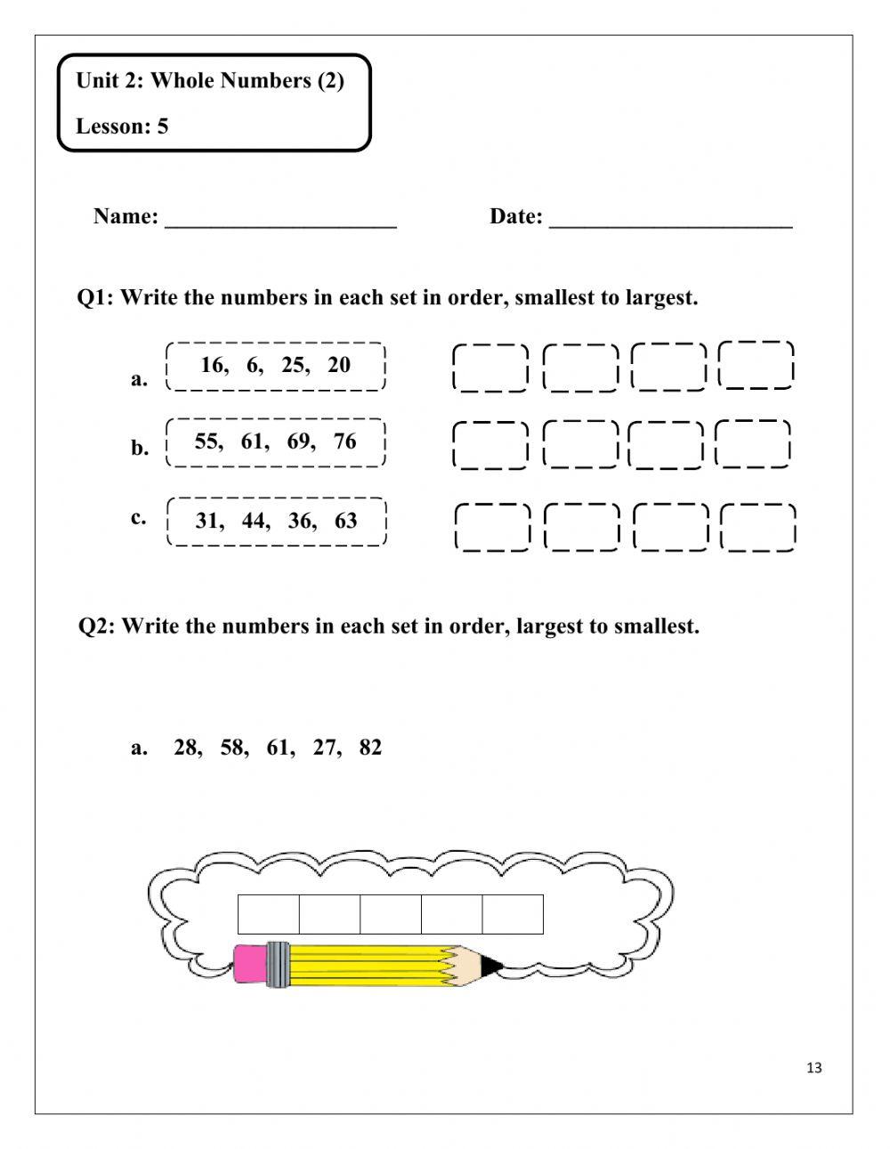 Unit 2 lesson 5 and 6