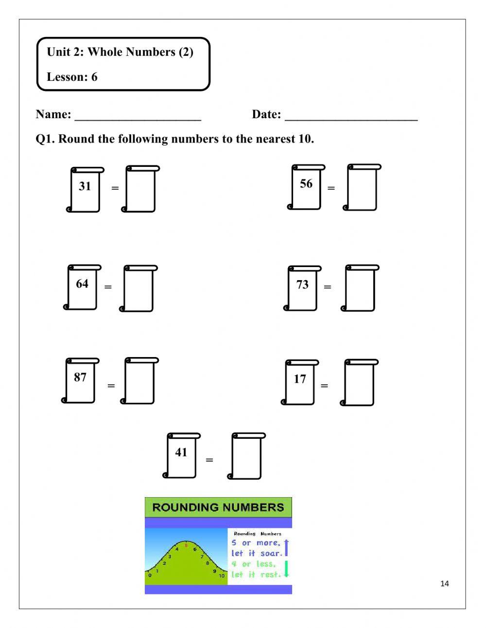 Unit 2 lesson 5 and 6