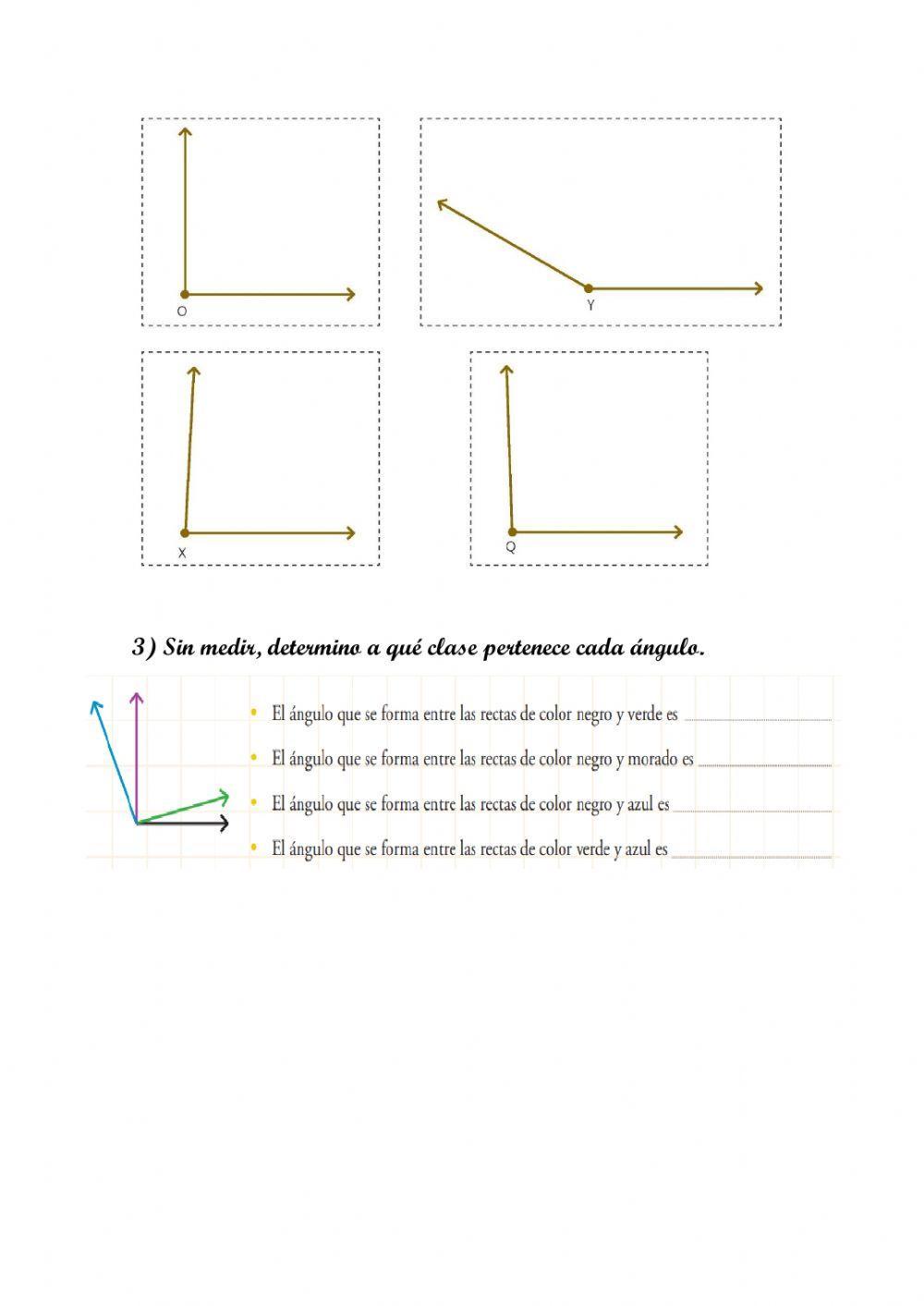 Agudo, rectos y obtusos