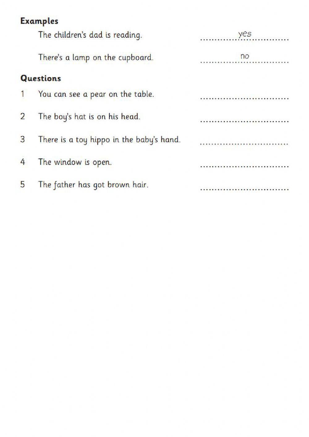 Starters practice Cambridge Exams