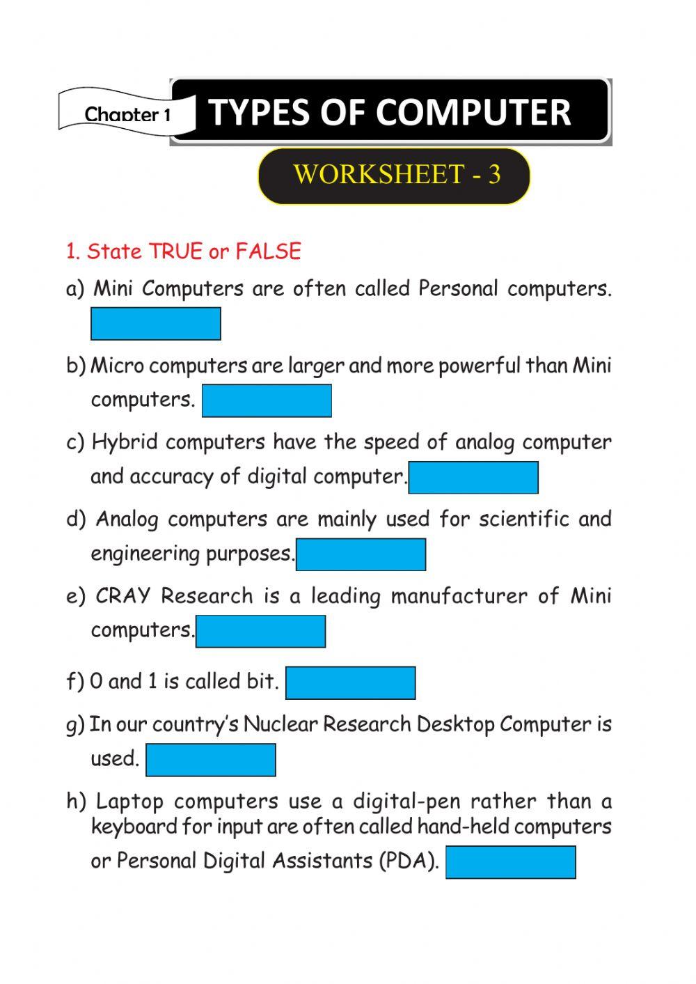 Types of Computer- 4