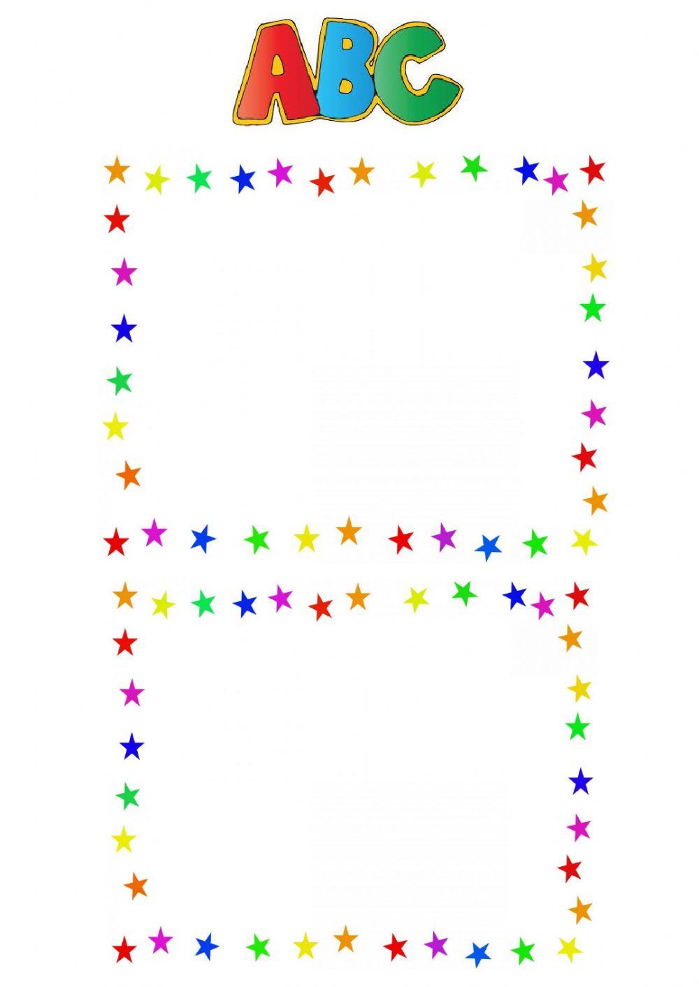 Abc online exercise | Live Worksheets