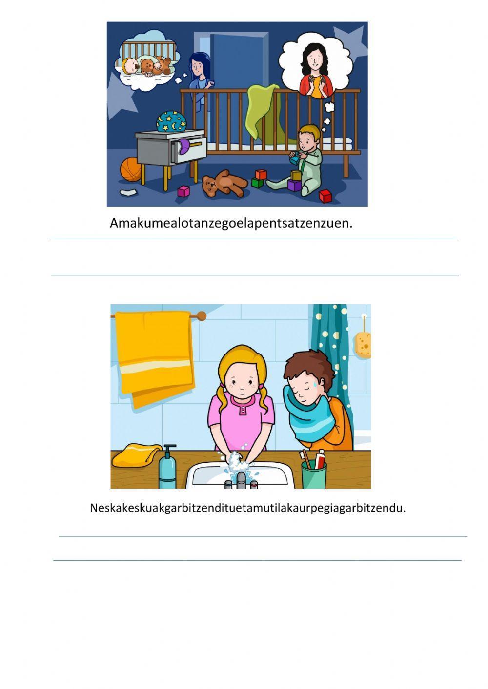 Esaldiak sortu banandu 3