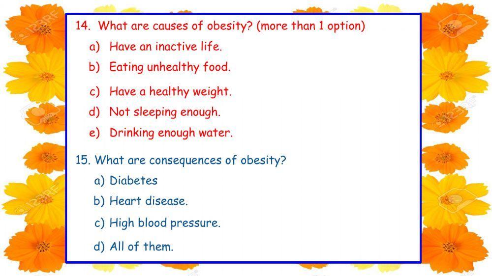 Nutrition and Eating Disorders