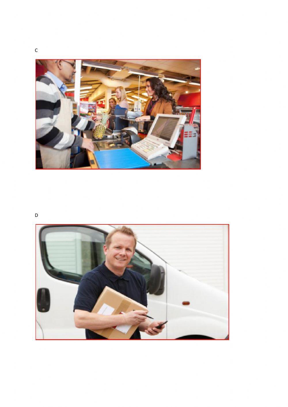 Strong E1-E2 Job adverts