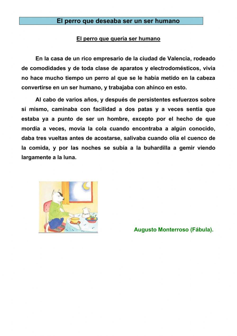 El perro que deseaba ser humano