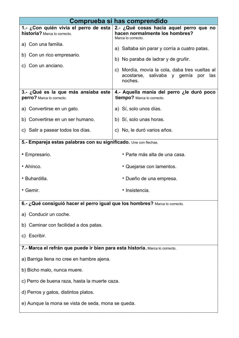El perro que deseaba ser humano
