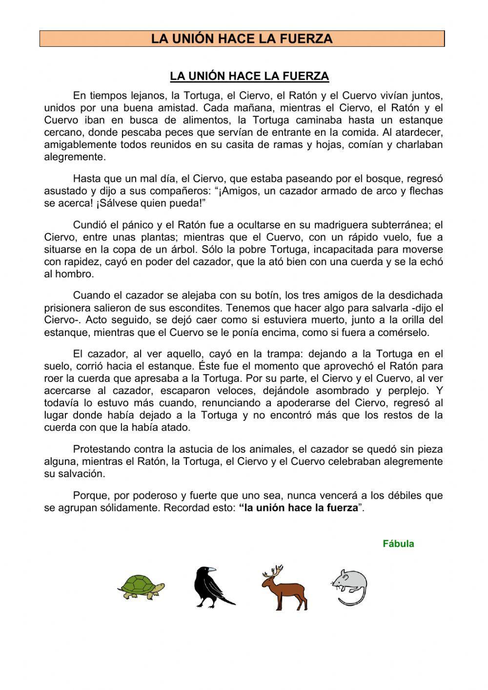 La unión hace la fuerza