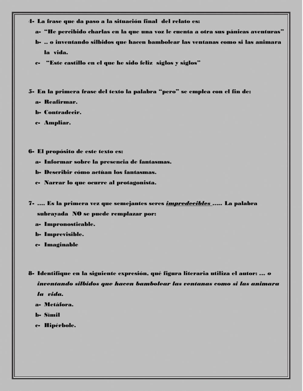 El perturbado inquilino