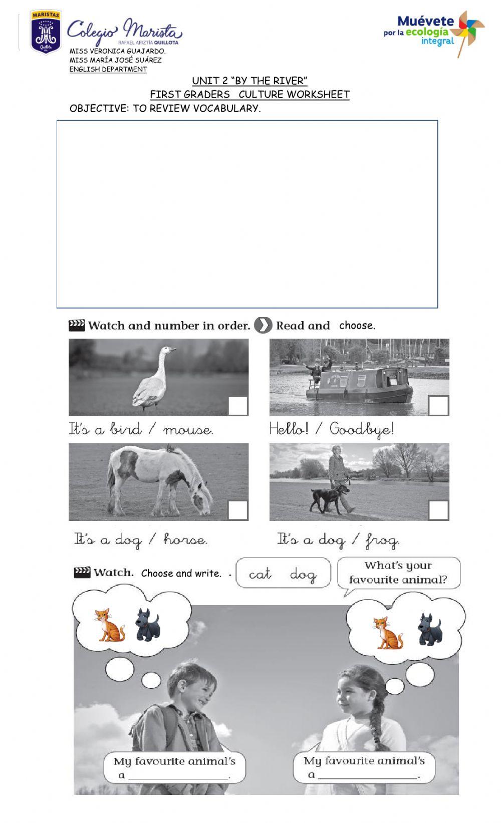 culture worksheet unit 2 B1