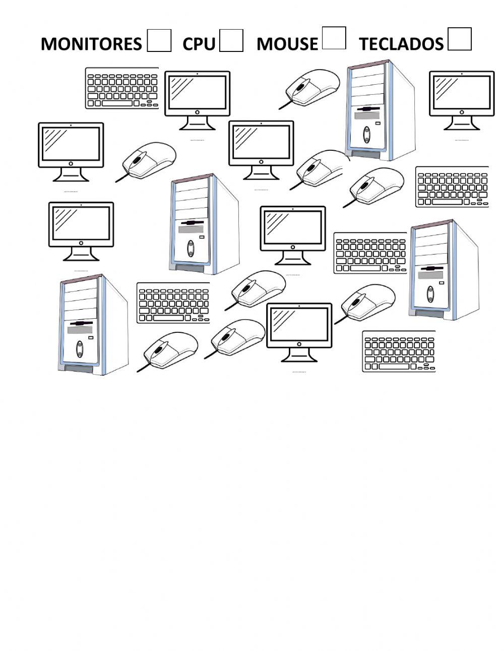 Partes de la computadora