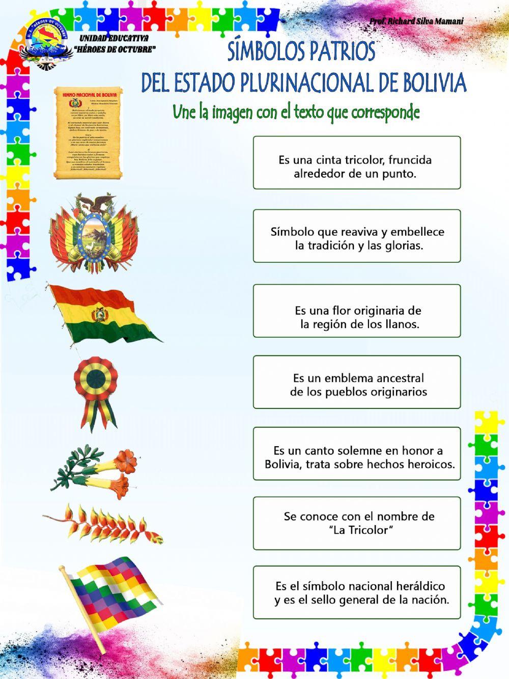 Símbolos Patrios de Bolivia