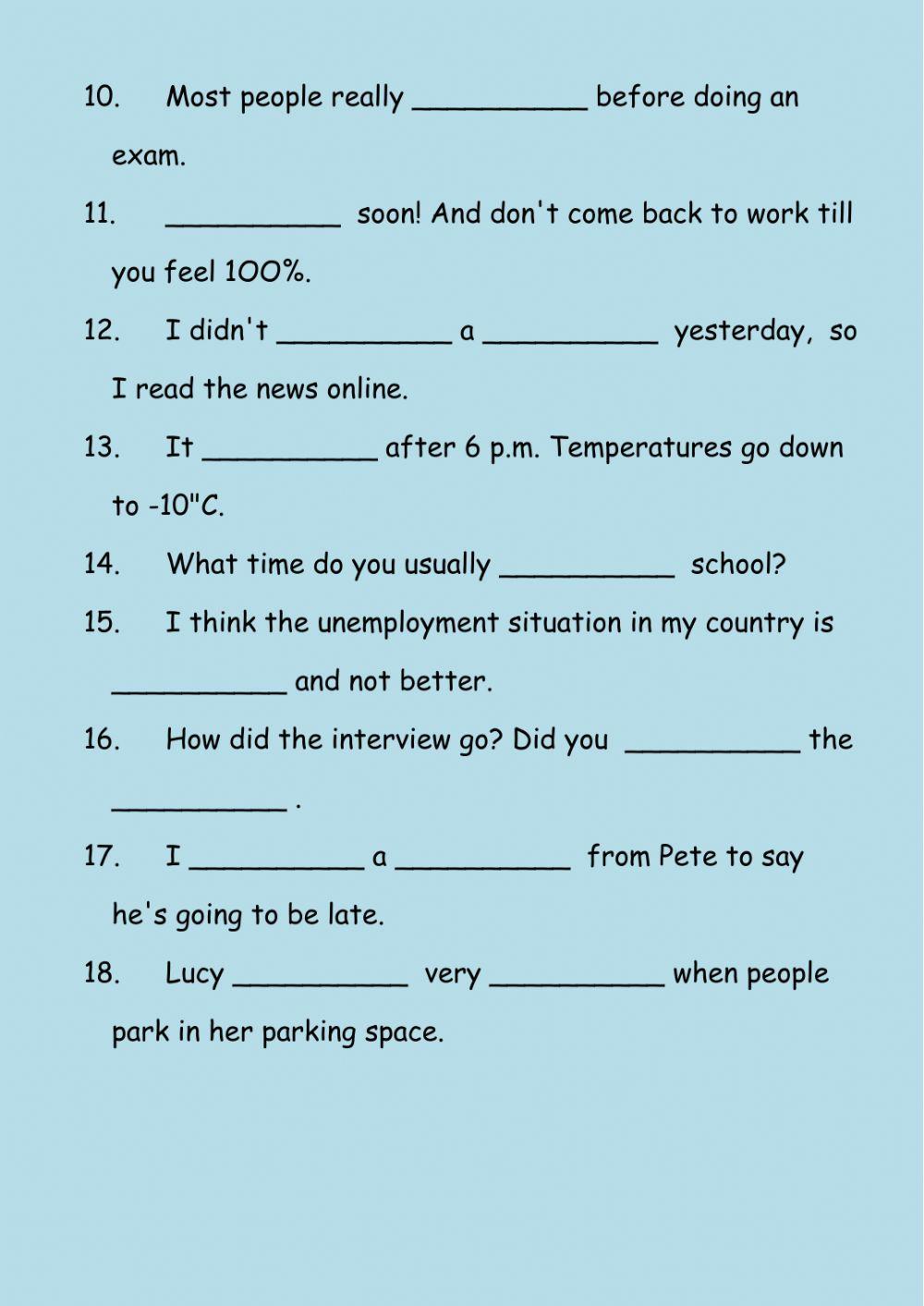 Phrases with 'get' Phrases with 'get'